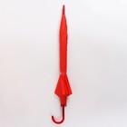 Зонт - трость полуавтоматический «Однотонный», 8 спиц, R = 46 см, цвет МИКС - Фото 5