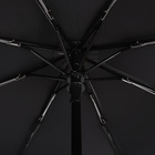 Зонт автоматический «Casper», ветроустойчивый, 3 сложения, 8 спиц, R = 49 см, цвет МИКС - Фото 6
