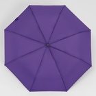 Зонт автоматический «Casper», ветроустойчивый, 3 сложения, 8 спиц, R = 49 см, цвет МИКС - Фото 9