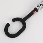 Зонт-наоборот, механический «Газета», 8 спиц, R = 53 см, ручка кольцо, цвет МИКС - Фото 4