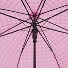 Зонт - трость полуавтоматический «Однотонный», 8 спиц, R = 46 см, цвет МИКС - Фото 4