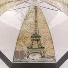 Зонт - трость полуавтоматический «Башни», 8 спиц, R = 42 см, цвет МИКС - Фото 7