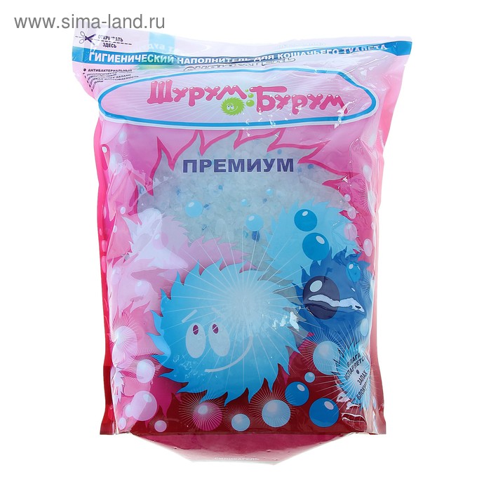 Наполнитель силикагелевый "Шурум-Бурум" Премиум 3,8 л - Фото 1