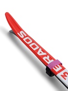 Зажим-липучка для лыж узкий TREK, цвет фуксия - фото 809401474