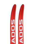 Комплект лыжный: пластиковые лыжи 160 см с насечкой, стеклопластиковые палки 120 см, крепления SNS, цвета МИКС - Фото 8