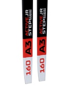 Комплект лыжный: пластиковые лыжи 160 см с насечкой, стеклопластиковые палки 120 см, крепления SNS, цвета МИКС - Фото 10