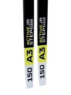 Комплект лыжный: пластиковые лыжи 150 см с насечкой, стеклопластиковые палки 110 см, крепления SNS, цвета МИКС - Фото 10