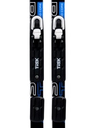 Комплект лыжный: пластиковые лыжи 185 см с насечкой, стеклопластиковые палки 145 см, крепления NNN, цвета МИКС - Фото 9