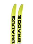 Лыжи пластиковые, 150 см, с насечкой, цвета МИКС - Фото 6