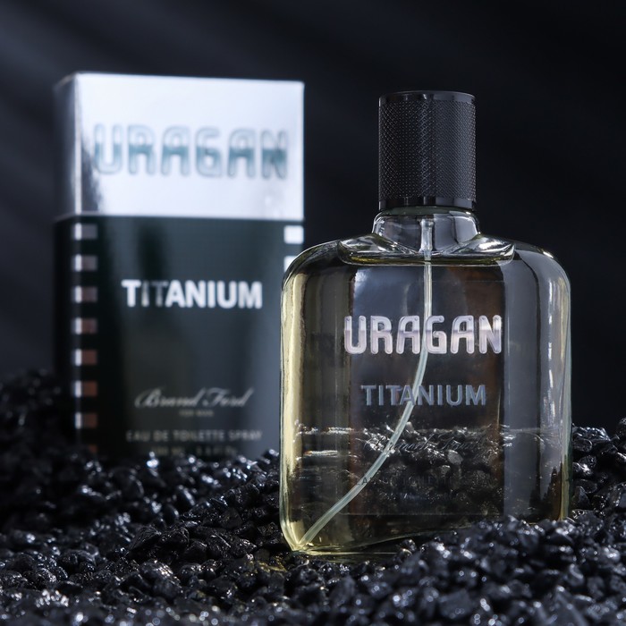 Туалетная вода мужская Uragan Titanium, 100 мл (по мотивам Egoiste Platinum (Chanel) - Фото 1