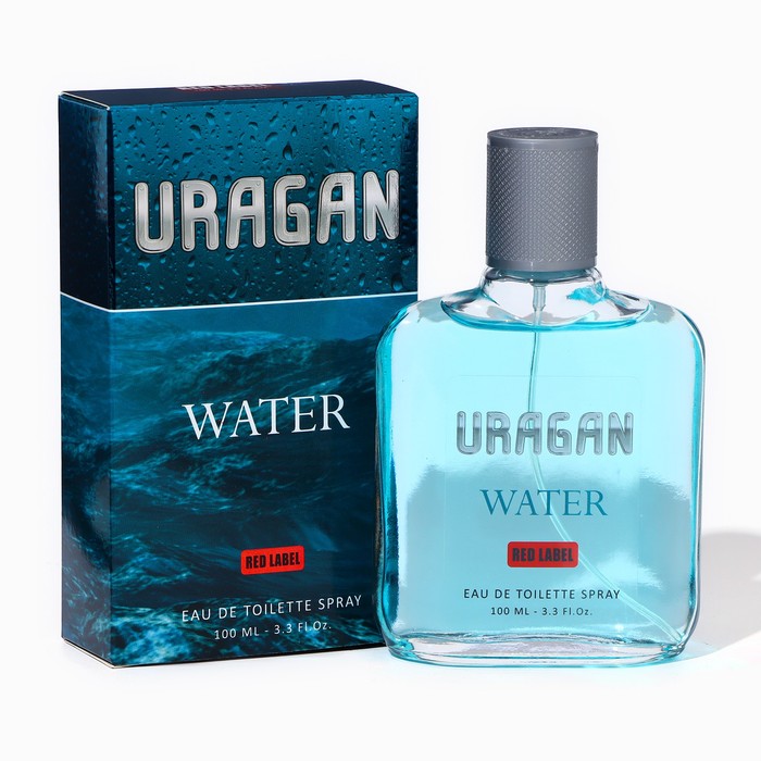 Туалетная вода мужская Uragan Water, 100 мл (по мотивам Acqua Di Gio (G.Armani) - Фото 1