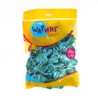 Шар латексный 12", хром зелёный, набор 50 шт. - фото 25553059