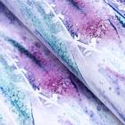 Бумага глянцевая "Лавандовые поля", 50 х 70 см 6967822