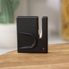 Точилка для керамических ножей Доляна, 1×5×5 см, цвет чёрный - фото 4177185