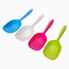 Шумовка прямоугольная Доляна, h=34 см, пластик, МИКС - Фото 6