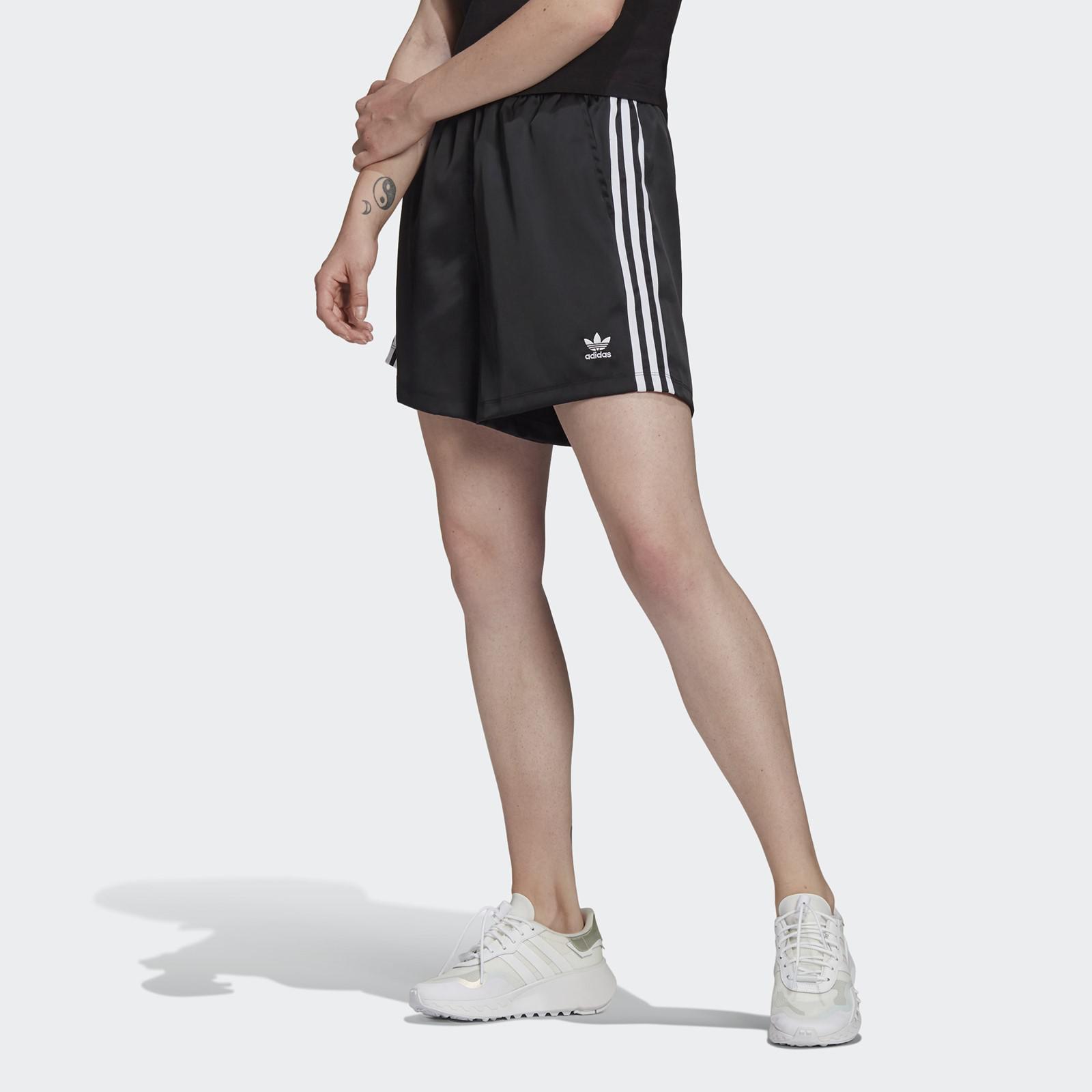 Satin hot sale adidas shorts