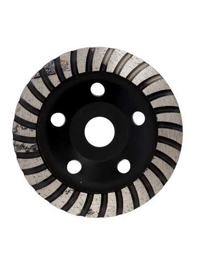 УЦЕНКА Чашка алмазная зачистная ТУНДРА ПРОФИ, повышенный ресурс, TURBO, 125 мм