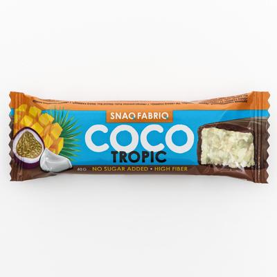 Батончик Snaq Fabriq глазированный «Манго-маракуйя», спортивное питание, 40 г