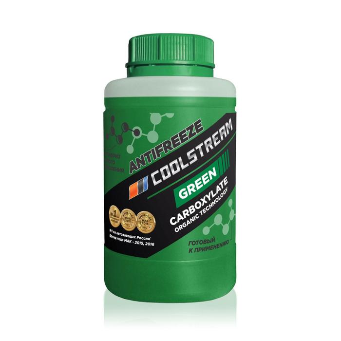 Антифриз CoolStream Green, зеленый, 0,9 кг - Фото 1