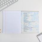 Тетрадь в линейку, предметная, 48 л., на скрепке, А5 «МРАМОР. Русский язык» - Фото 3