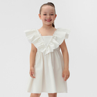 Платье детское KAFTAN «Бабочка», р. 32 (110-116), белый - фото 26224775