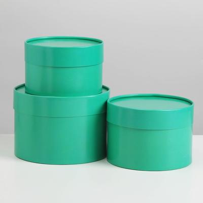 Набор коробок 3 в 1 морская волна, упаковка подарочная, 16 х 16 х 10 - 13 х 13 х 8.5 см