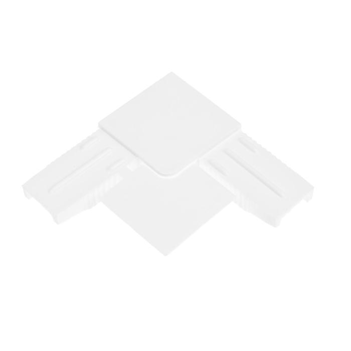 Уголок ТУНДРА для москитной сетки АБС, белый - Фото 1