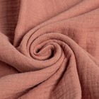 Пелёнка муслиновая Крошка Я «Peach», 135×100 см, двухслойная, 100 % хлопок - Фото 3