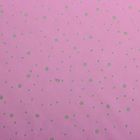 Пленка для цветов и подарков CartaPack "Горошек" розовый 0.6 х 7 м, 35 мкм - Фото 2