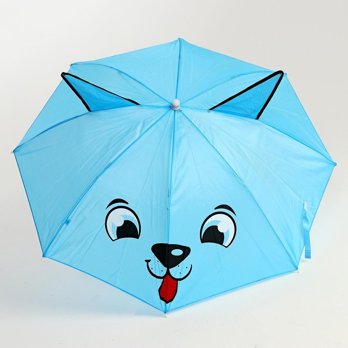 Зонт детский «Волк» с ушками, d=72 см - фото 1905794281