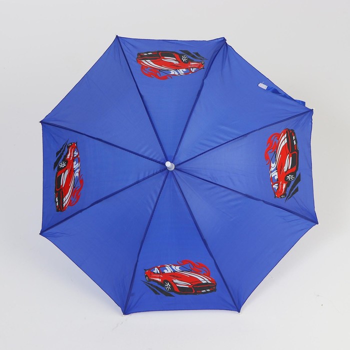 Зонт детский полуавтоматический «Красная машина»,‎ d=70 см - фото 1905794348