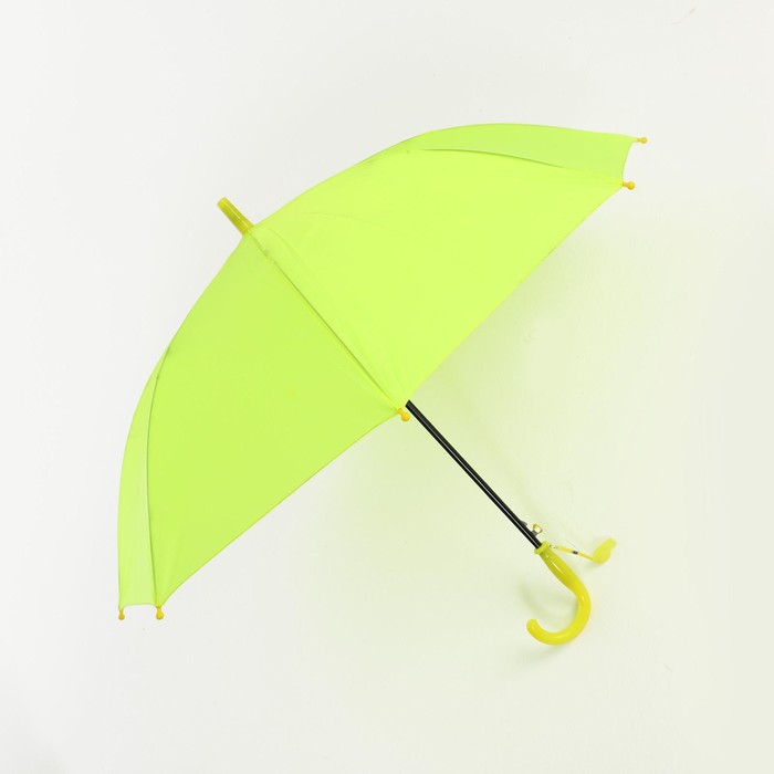 Зонт детский полуавтоматический d=90см, цвет лимонный - фото 1905794367