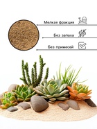 Речной песок «Рецепты дедушки Никиты», сухой, фр 0.0-1.6, 1 кг - Фото 2