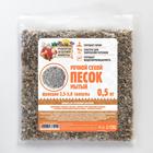 Речной песок "Рецепты дедушки Никиты", сухой, фр 2,5-5,0, гранулы, 0,5 кг - фото 9412973