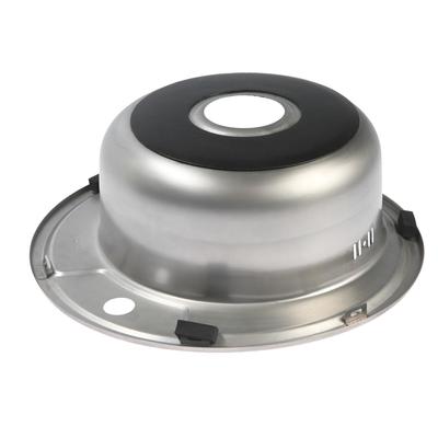 Мойка кухонная Accoona AB4545, врезная, толщина 0.6 мм, 450×165 мм, глянец