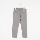 Брюки для мальчика, тёмно-серые, рост 116 см - фото 34992682