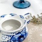 Сахарница фарфор гжель «Секрет» - Фото 11