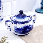 Сахарница фарфор гжель «Секрет» - Фото 13