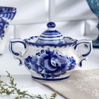 Сахарница фарфор гжель «Секрет» - Фото 6