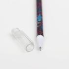 Ручка шариковая синяя паста 0.5 мм Girl Gany пластик, цена за 1 шт - Фото 3