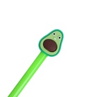 Ручка-прикол Calligrata «Авокадо», чёрный стержень, гелевая 7009595