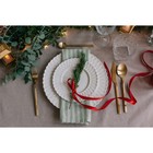 Тарелка фарфоровая пирожковая Доляна «Эстет. Герда», d=18 см, цвет белый - Фото 7