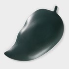 Блюдо для фруктов Доляна «Золотой лист», 31×17×3 см, зелёное - Фото 4