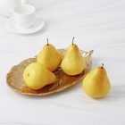 Блюдо для фруктов Доляна «Лист», 30×18×2 см, золотое - Фото 4