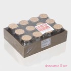 Банка для сыпучих Доляна «Парфе», 200 мл, 7×8.5 см, с пробковой крышкой, стекло, прозрачная - Фото 6