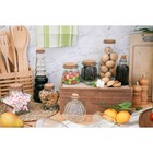 Бутылка для соусов и масла Доляна «Парфе. Гармонь», 400 мл, 21.8×7.5 см, с пробковой крышкой, стекло, прозрачная - Фото 7