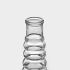 Бутылка для соусов и масла Доляна «Парфе. Гармонь», 400 мл, 21.8×7.5 см, с пробковой крышкой, стекло, прозрачная - Фото 5