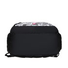 Рюкзак молодёжный Calligrata «Треш», 43×31×17 см, эргономичная, мягкая спинка, чёрный - фото 119094731