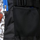 Рюкзак молодёжный Calligrata «Треш», 43×31×17 см, эргономичная, мягкая спинка, чёрный - фото 119094732