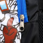 Рюкзак молодёжный Calligrata «Треш», 43×31×17 см, эргономичная, мягкая спинка, чёрный - фото 119094733